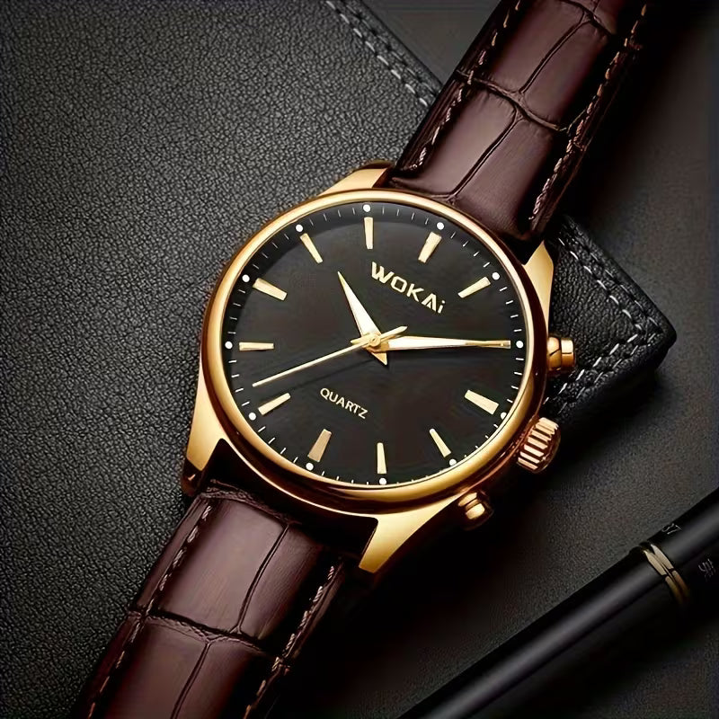 Elegant Blue men&women or Woman & apos Luminous Quartz Watch