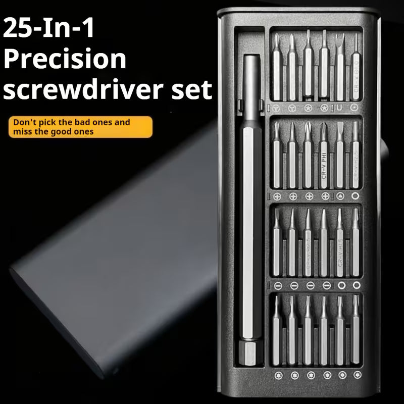 25-in-1 Precision Screwdriver Set for Mobile Phone and Tablet repair