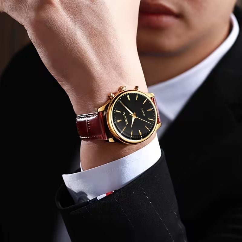 Elegant Blue men&women or Woman & apos Luminous Quartz Watch