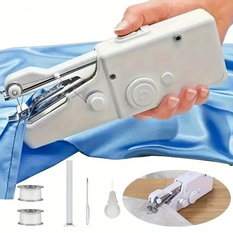 Compact Handheld Sewing Machine, Suitable for Fabric, Clothing, etc.