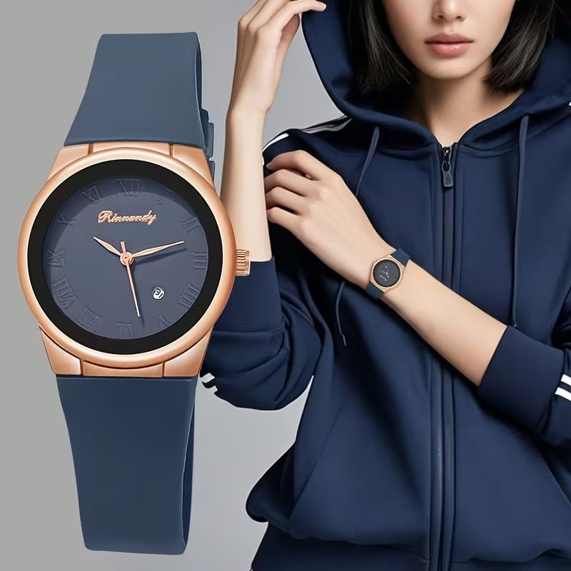 Women's Elegant Minimalist Roman Numeral Quartz Watch