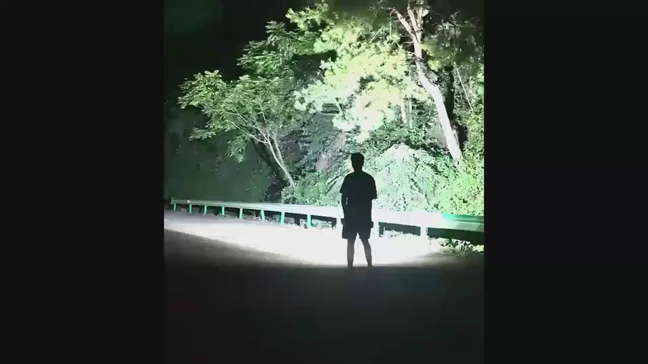 Super Bright LED Flashlight with Telescopic Zoom